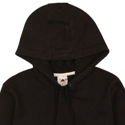 Adidas Girls Black Hoodie Medium 12-14 Years Pullover Long Sleeve