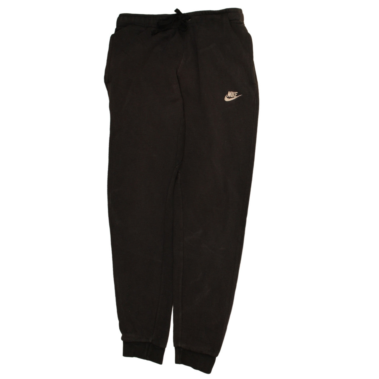 Mens UK Size S Nike Regular Fit Jogger Black Trousers
