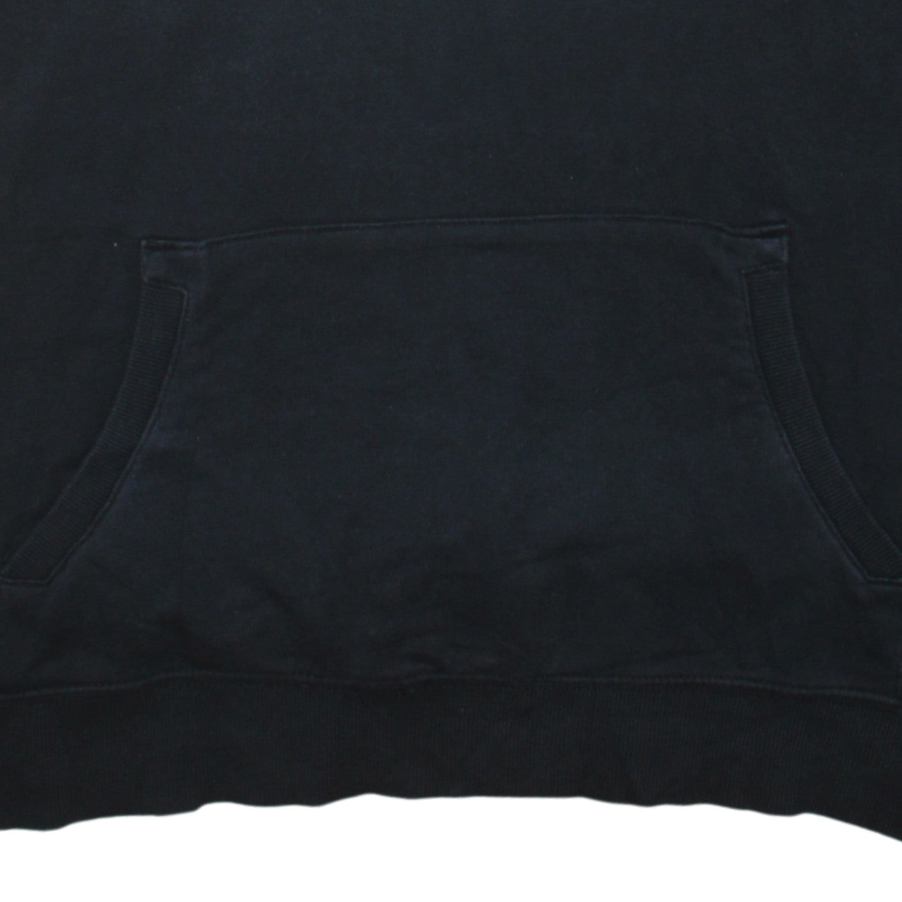 Mens UK Size L Lonsdale Black Vest Hoodie
