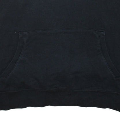 Mens UK Size L Lonsdale Black Vest Hoodie