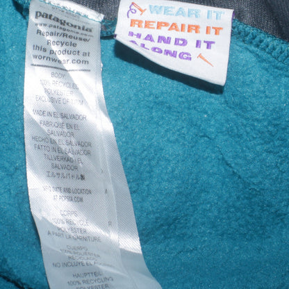 Boys UK Size 16 Years Patagonia Blue Fleece Jacket