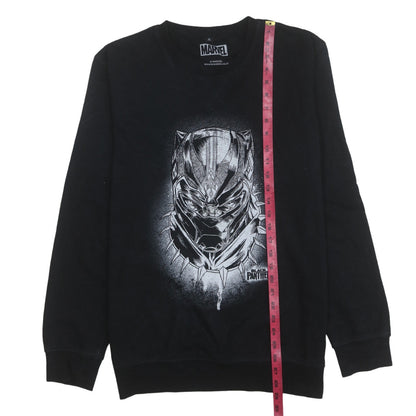 Marvel Men's Black Panther Black XL Graphic Long Sleeve T-Shirt