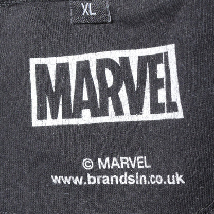 Marvel Men's Black Panther Black XL Graphic Long Sleeve T-Shirt