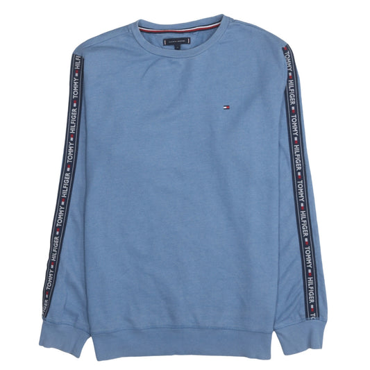 Mens UK Size XL Tommy Hilfiger Blue Pullover Sweatshirt
