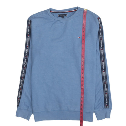 Mens UK Size XL Tommy Hilfiger Blue Pullover Sweatshirt