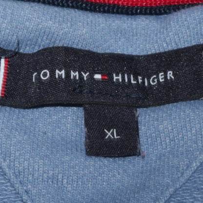 Mens UK Size XL Tommy Hilfiger Blue Pullover Sweatshirt