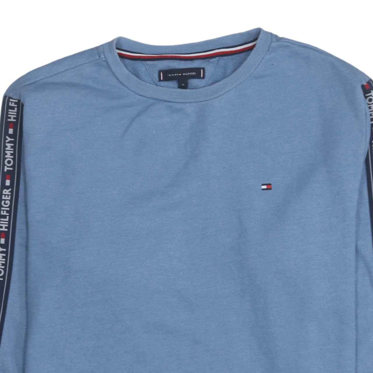 Mens UK Size XL Tommy Hilfiger Blue Pullover Sweatshirt