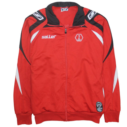 Mens UK Size L Saller Red Football Gym & Training Running & Jogging Jacket