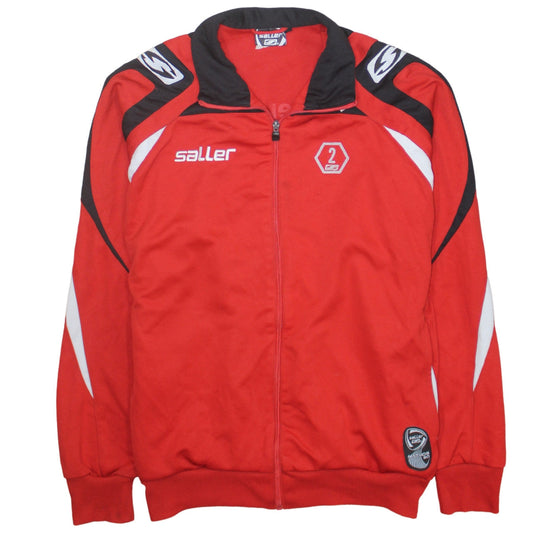 Mens UK Size L Saller Red Football Gym & Training Running & Jogging Jacket