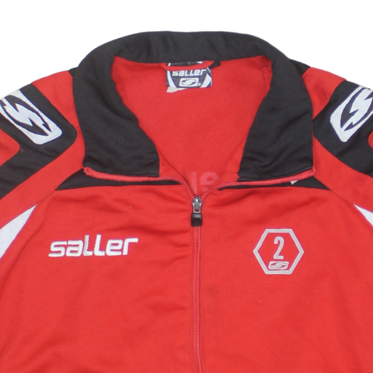 Mens UK Size L Saller Red Football Gym & Training Running & Jogging Jacket