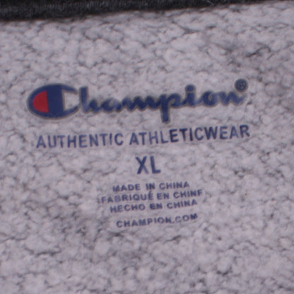 Champion Boys Grey XL Pullover Hoodie Fleece Sweatshirt with Logo