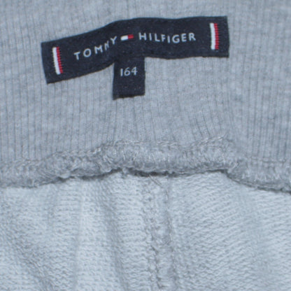 Boys UK Size 164 Tommy Hilfiger Regular Fit Jogger Grey Trousers