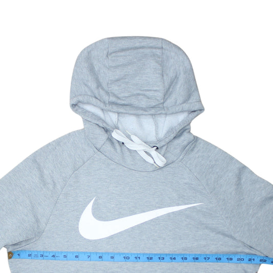 Mens UK Size M Nike Grey Pullover Hoodie