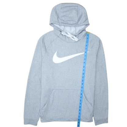 Mens UK Size M Nike Grey Pullover Hoodie