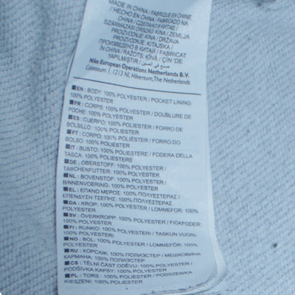 Mens UK Size M Nike Grey Pullover Hoodie
