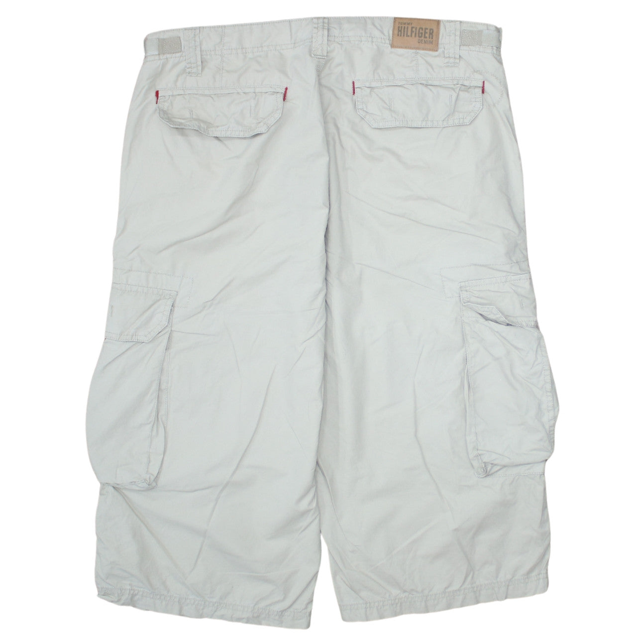 Tommy Hilfiger Men's Beige Cargo Shorts Size M Cotton Casual