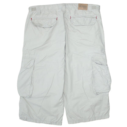 Tommy Hilfiger Men's Beige Cargo Shorts Size M Cotton Casual