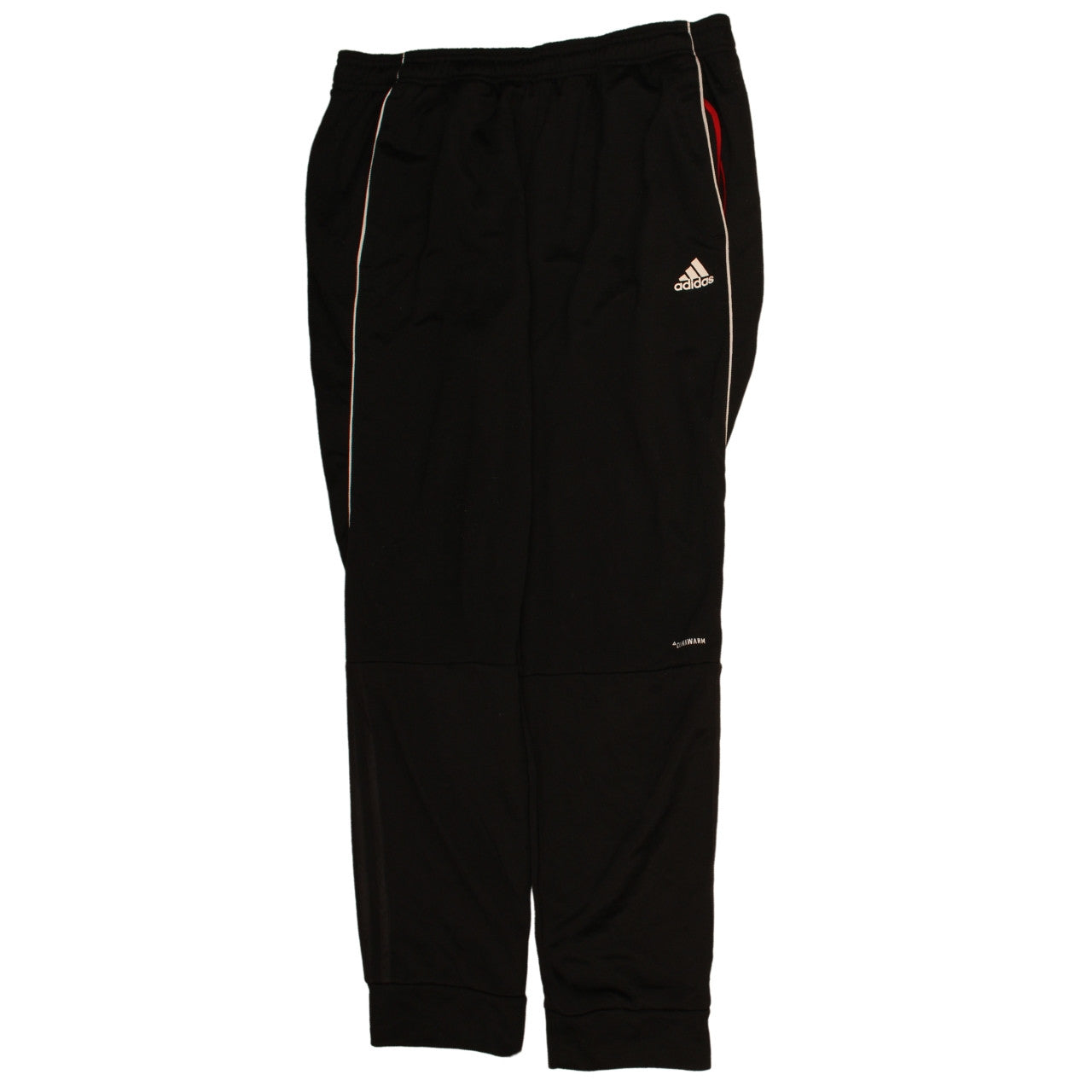 Mens UK Size L adidas Regular Fit Track Pants Black Trousers