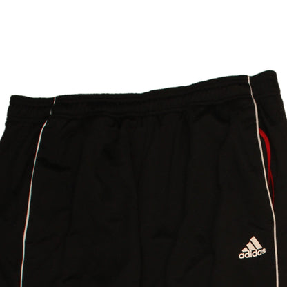Mens UK Size L adidas Regular Fit Track Pants Black Trousers