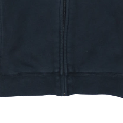Puma Boys Black Track Jacket Size 12 Years Full Zip Cotton Blend