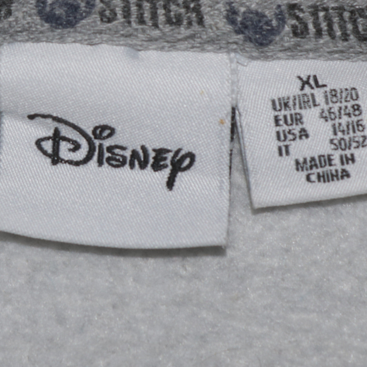 Womens UK Size XL Disney Grey Pullover Sweatshirt