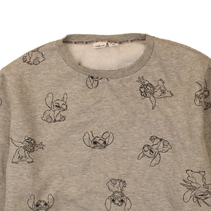 Womens UK Size XL Disney Grey Pullover Sweatshirt