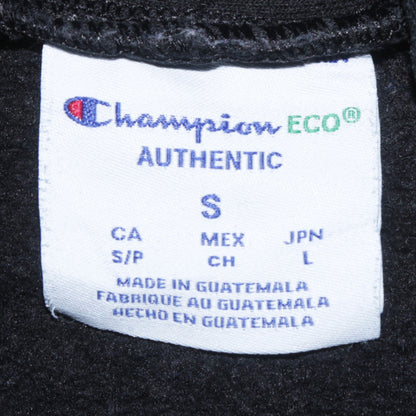 Mens UK Size S Champion Black Pullover Hoodie