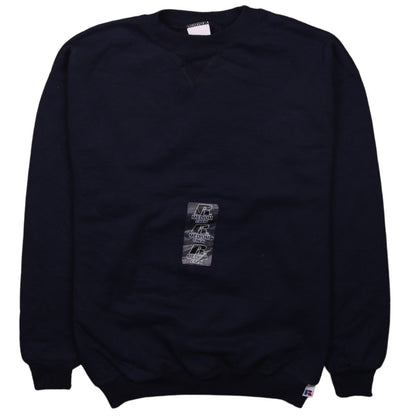 Russell Athletic Boys Black Medium Pullover Crew Neck Sweatshirt