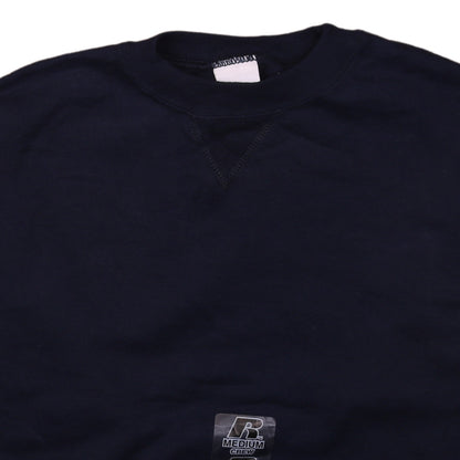 Russell Athletic Boys Black Medium Pullover Crew Neck Sweatshirt