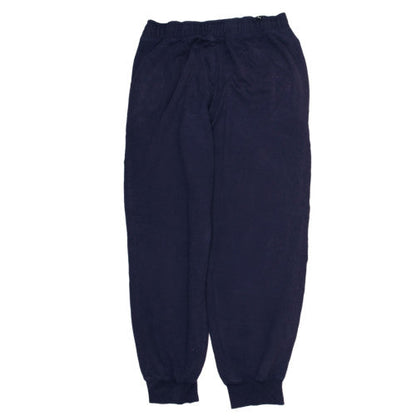 Puma Men Blue Sweatpants M Regular Fit Cotton Fleece Trousers