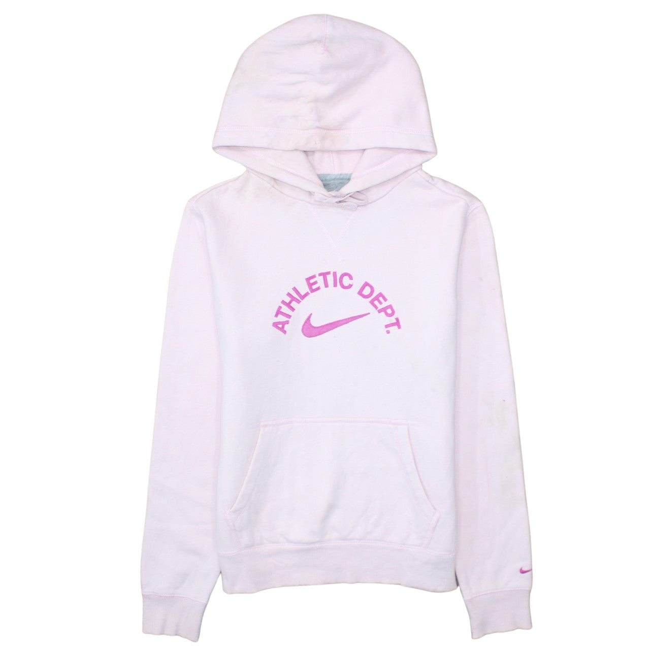 Womens UK Size 14 Nike Pink Pullover Hoodie