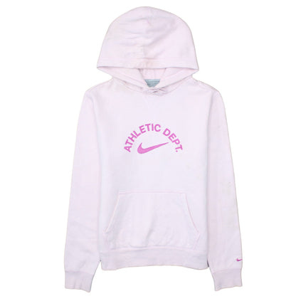 Womens UK Size 14 Nike Pink Pullover Hoodie