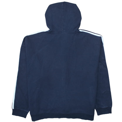 Womens UK Size 20 adidas Blue Full Zip Hoodie