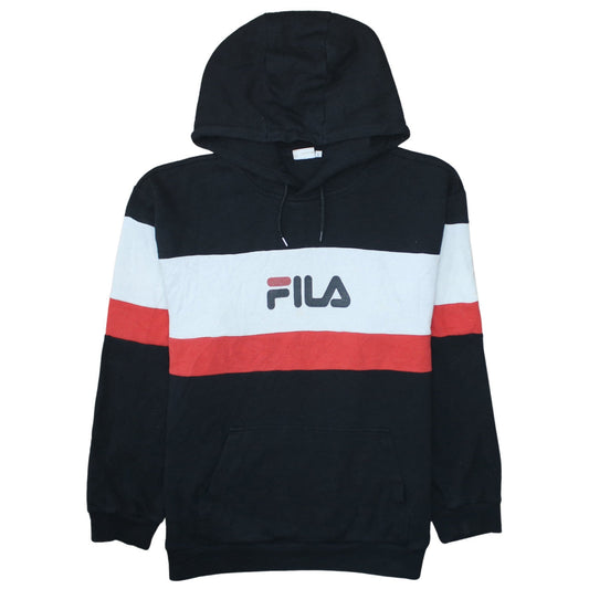 Mens UK Size L FILA Multicoloured Pullover Hoodie