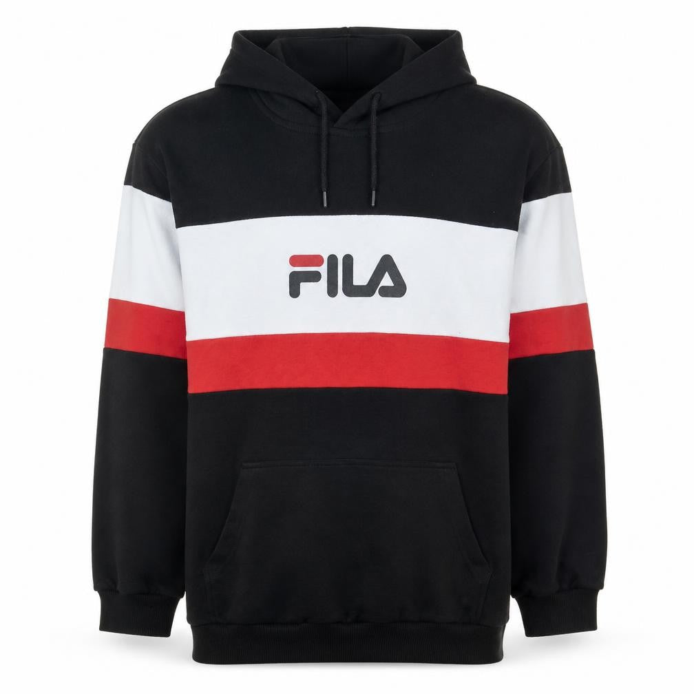 Mens UK Size L FILA Multicoloured Pullover Hoodie
