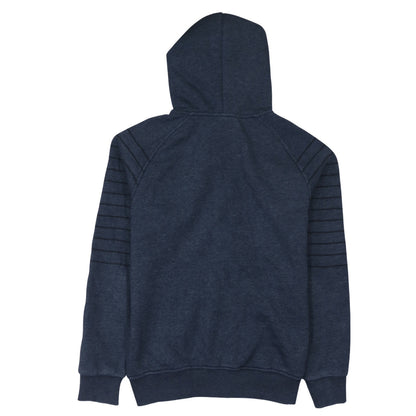 Mens UK Size L Nike Blue Full Zip Hoodie