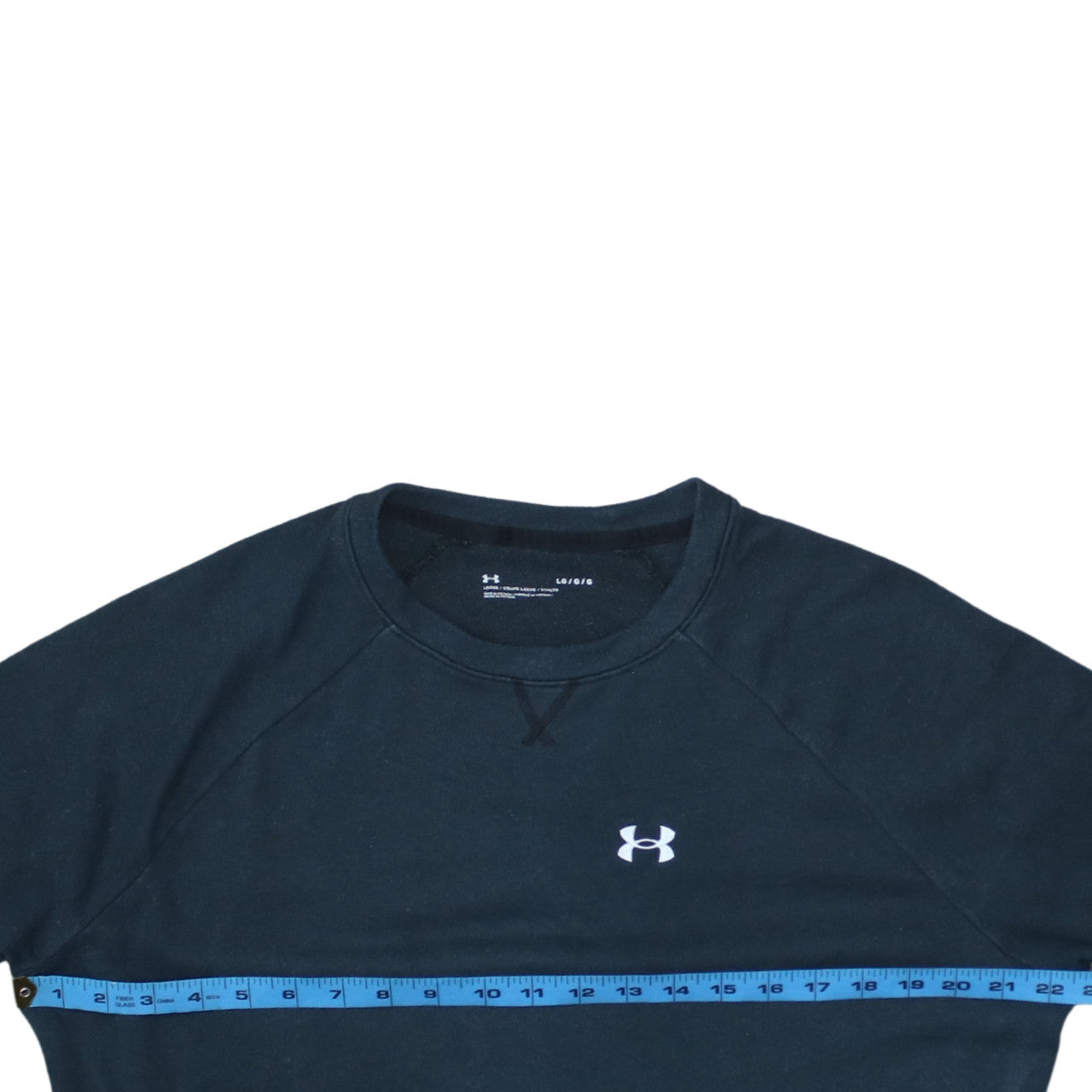 Mens UK Size L Under armour Black Pullover Sweatshirt