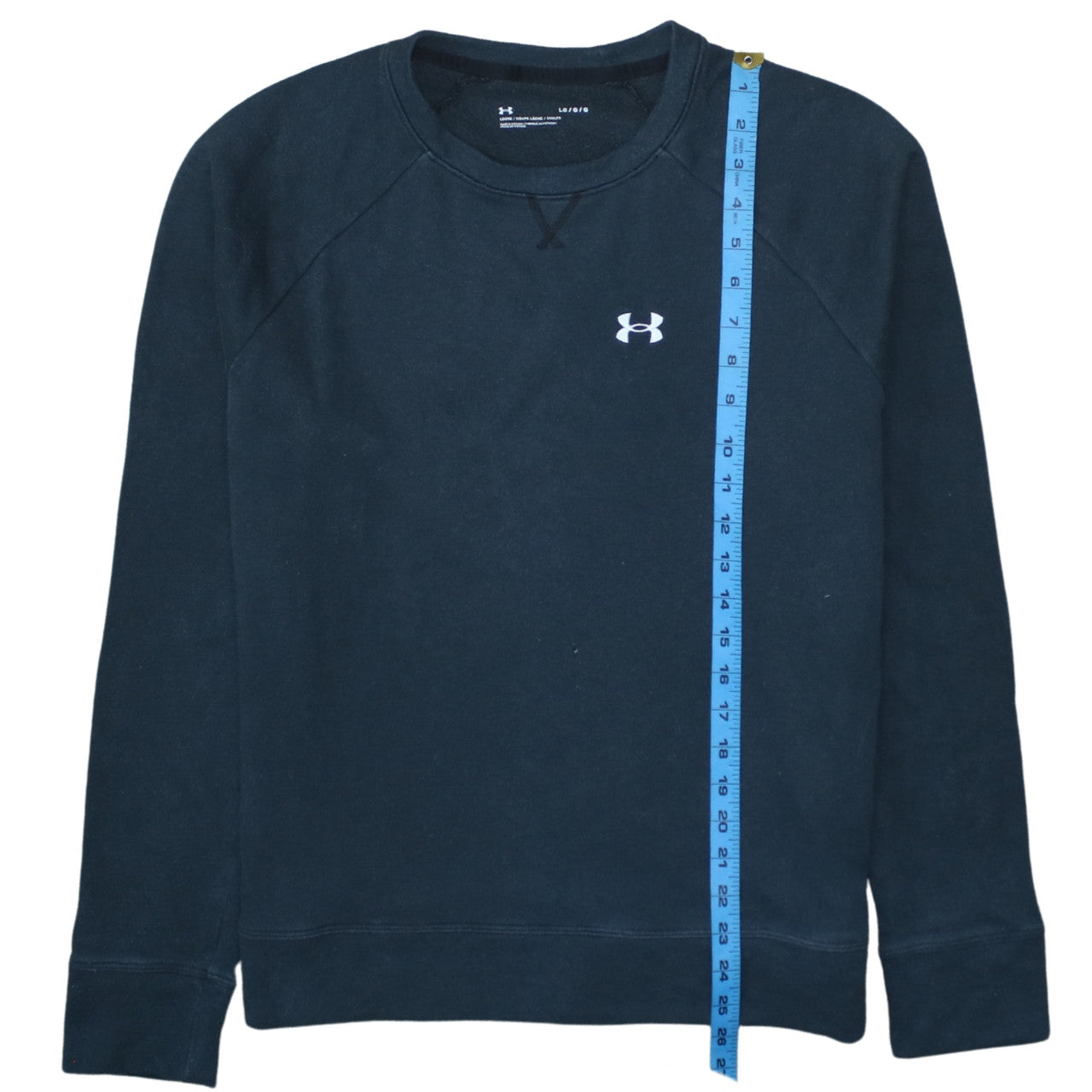 Mens UK Size L Under armour Black Pullover Sweatshirt