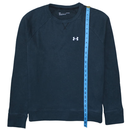 Mens UK Size L Under armour Black Pullover Sweatshirt