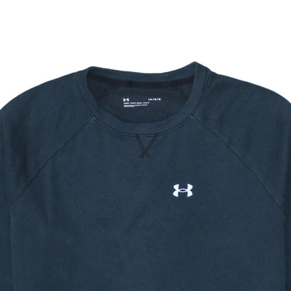 Mens UK Size L Under armour Black Pullover Sweatshirt