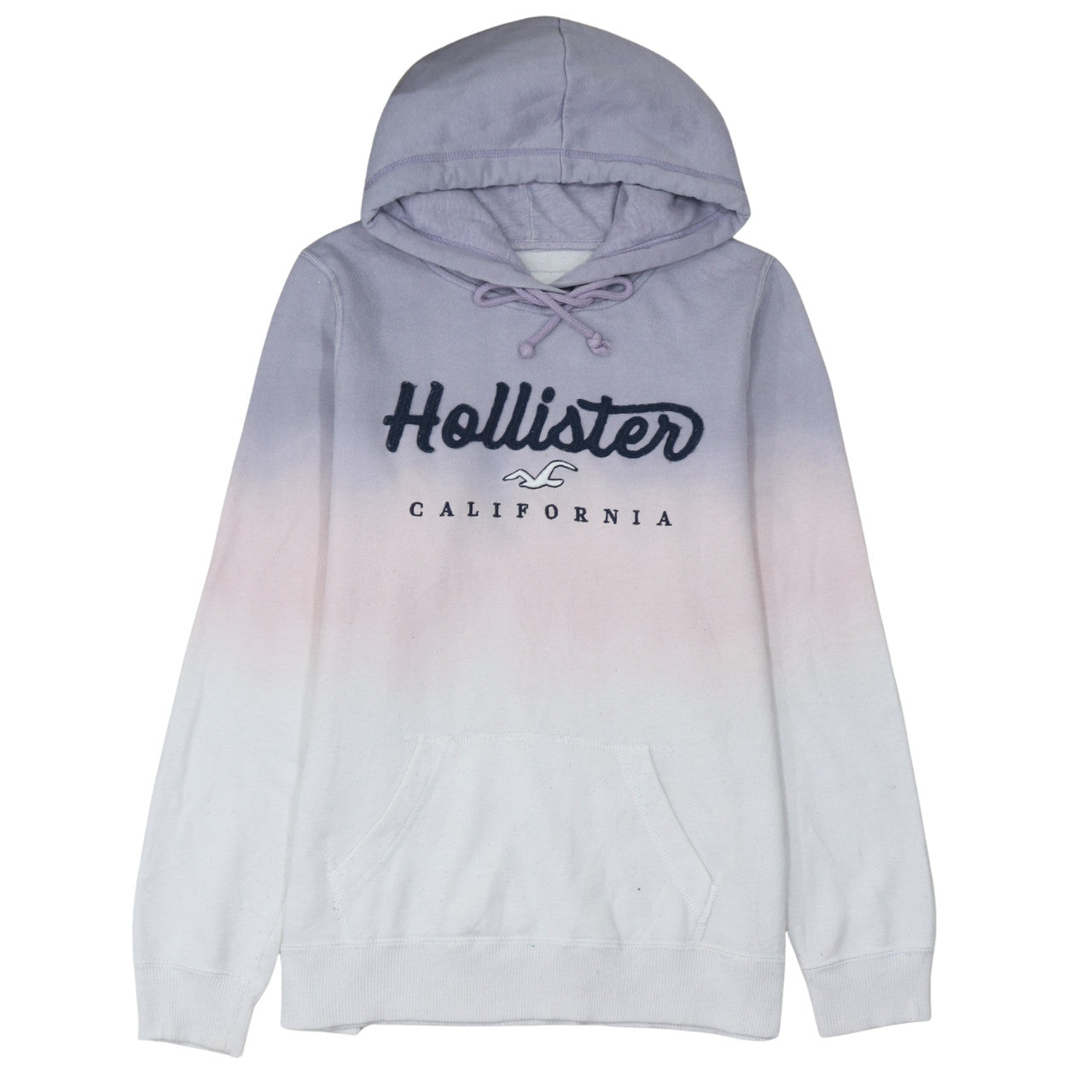Mens UK Size L Hollister Purple Pullover Hoodie
