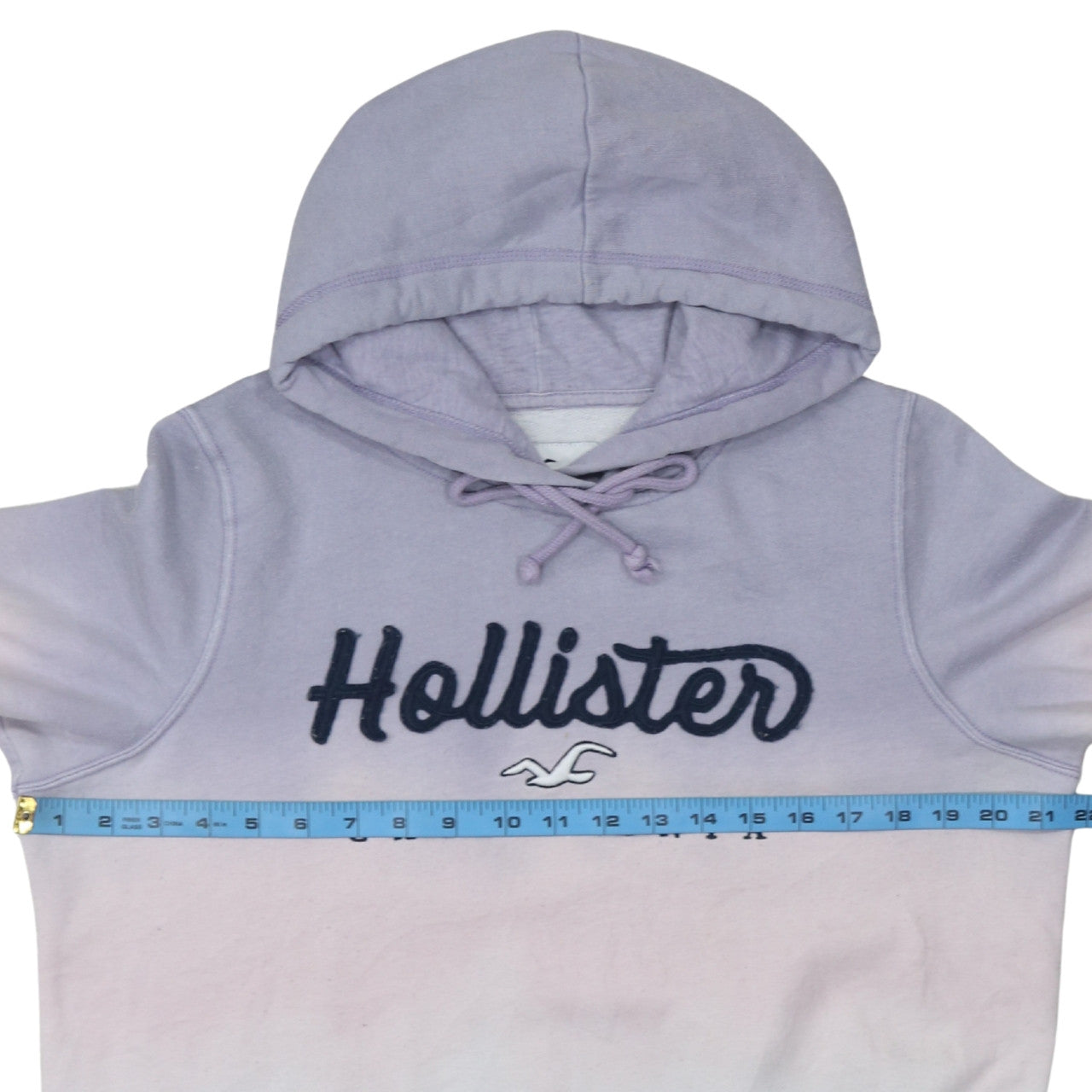 Mens UK Size L Hollister Purple Pullover Hoodie