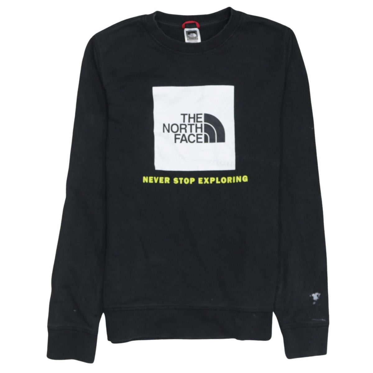The North Face Boys Black XL Pullover Crew Neck Graphic Sweatshirt