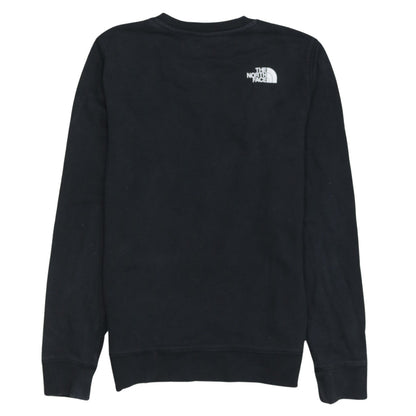 The North Face Boys Black XL Pullover Crew Neck Graphic Sweatshirt