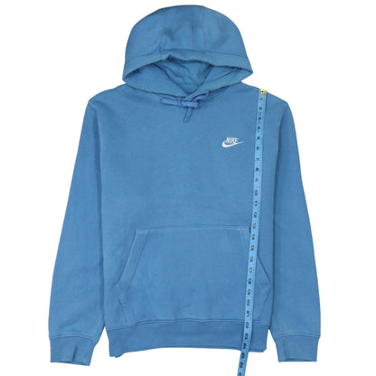 Mens UK Size S Nike Blue Pullover Hoodie