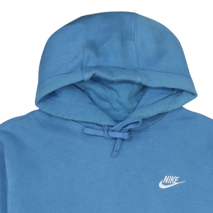 Mens UK Size S Nike Blue Pullover Hoodie