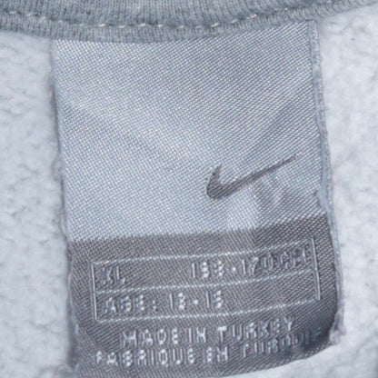 Boys UK Size 13-14 Years Nike Grey Pullover Hoodie