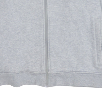 Mens UK Size M Lacoste Grey Full Zip Hoodie