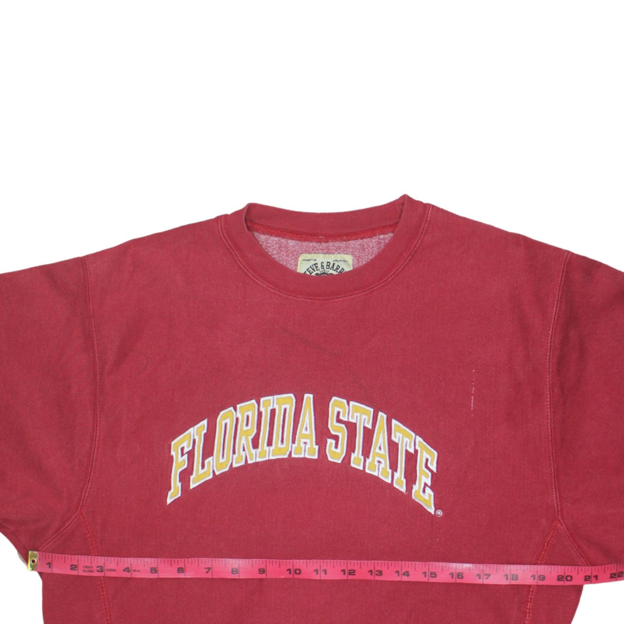 Mens UK Size S Steve & Barry's Red Pullover Sweatshirt