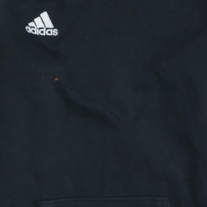 Mens UK Size S adidas Black Pullover Hoodie